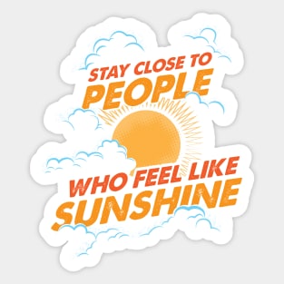 Sunshine People Sticker